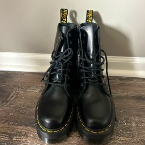 Dr Martens Jadon boots, like new